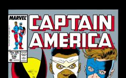 Captain America (1968) #336 Cover