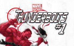 cover from Thunderbolts (2012) #1 (2ND PRINTING VARIANT)
