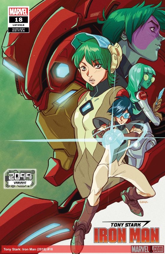 Tony Stark: Iron Man (2018) #18 (Variant)