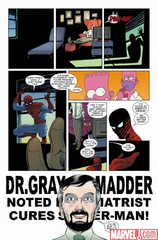 AMAZING SPIDER-MAN #600, page 7