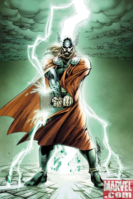 THOR #5 Variant Cover by J. Scott Campbell
