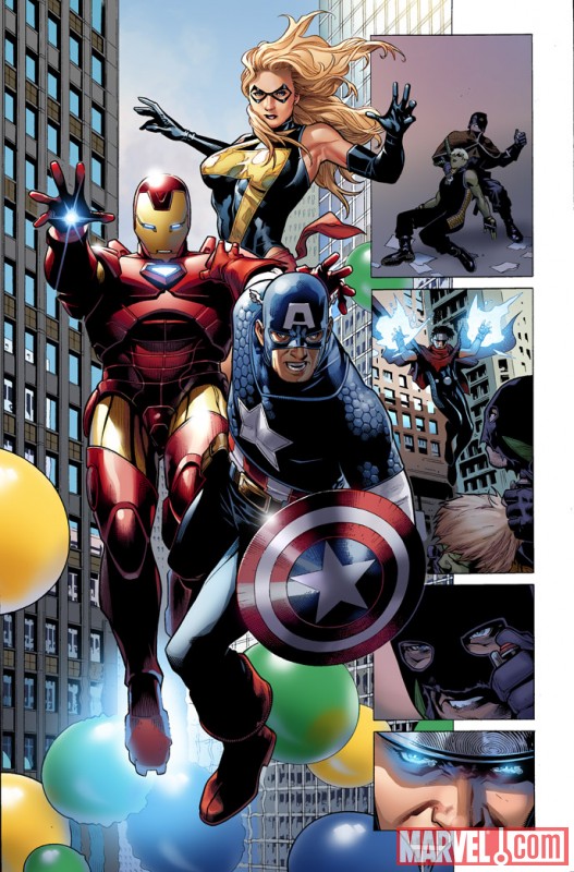 AVENGERS: THE CHILDREN'S CRUSADE #1 preview art by Jim Cheung 4