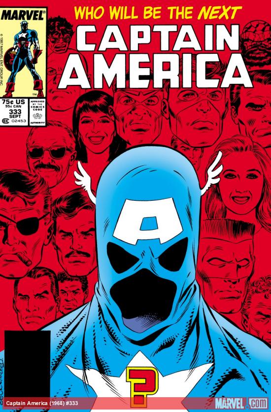 Captain America (1968) #333 Cover