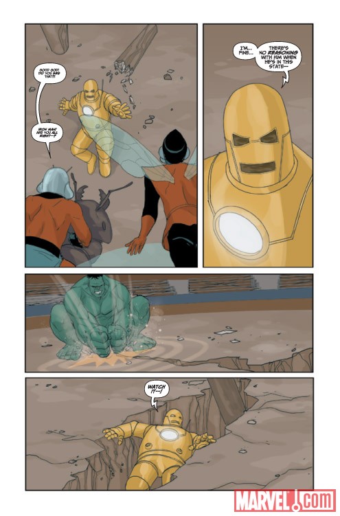 AVENGERS: THE ORIGIN #4 preview art by Philip J. Noto