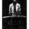 5 Ronin Punisher concept art by Laurence Campbell