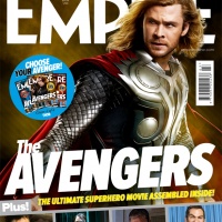 Empire Magazine March 2012 Avengers cover featuring Chris Hemsworth as Thor