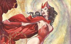 Uncanny Avengers #2 variant cover by Milo Manara