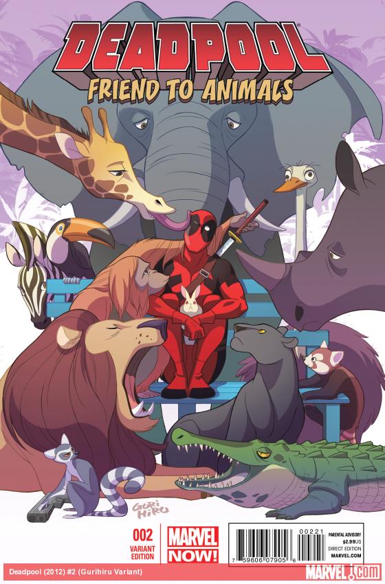 Deadpool (2012) #2 (Gurihiru Variant)