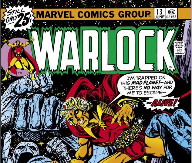 Warlock (1972) #13 Cover
