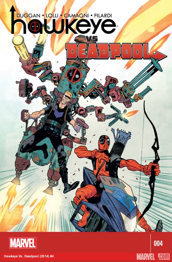 Hawkeye vs. Deadpool (2014) #4