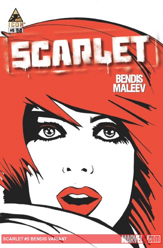 Scarlet (2010) #5 (BENDIS VARIANT)