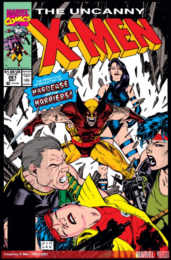 Uncanny X-Men (1963) #261 Cover