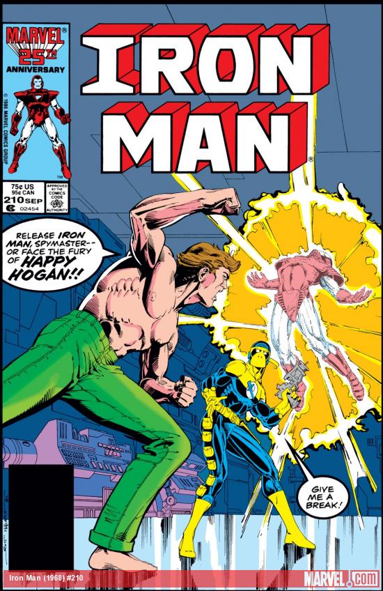 Iron Man (1968) #210 Cover