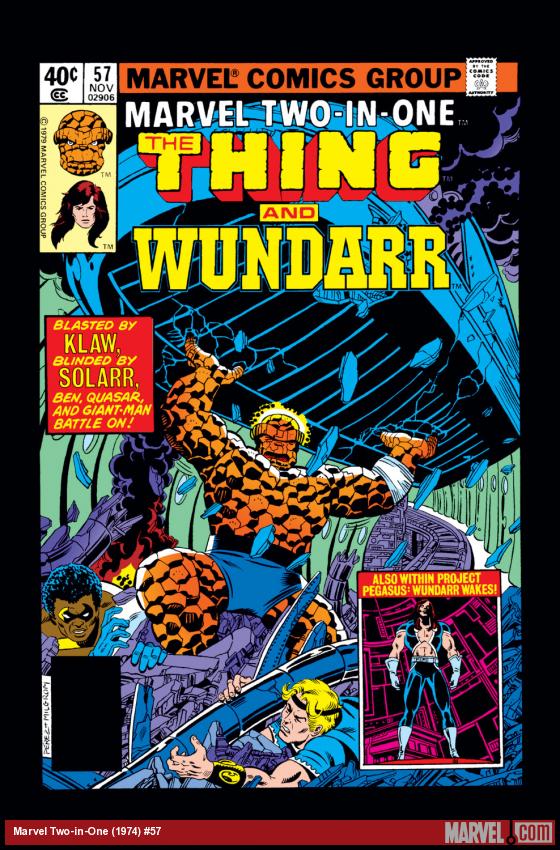 Marvel Two-in-One (1974) #57 Cover
