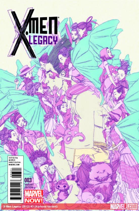 X-MEN LEGACY 3 ALPHONA VARIANT (NOW, 1 FOR 50)