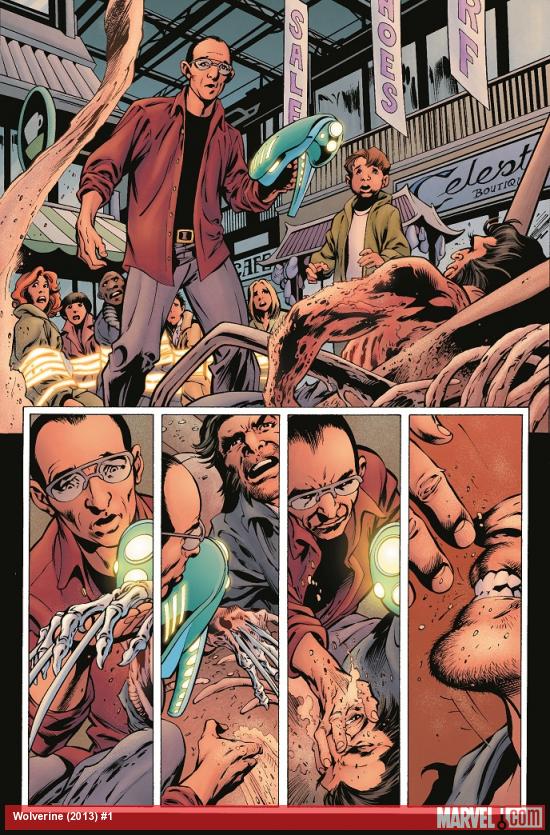 Wolverine (2013) #1 preview art by Alan Davis
