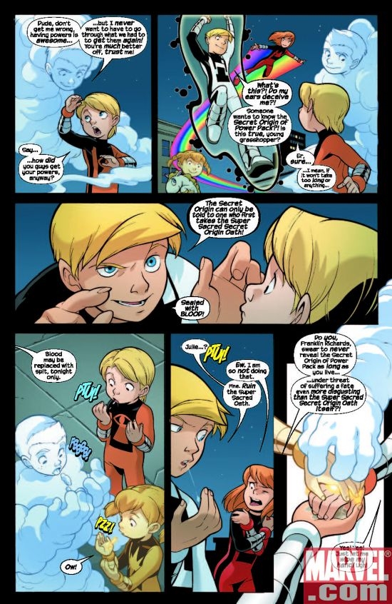 POWER PACK: DAY ONE #1 Interior Art