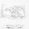 Invisible Woman sketch by Juan Doe