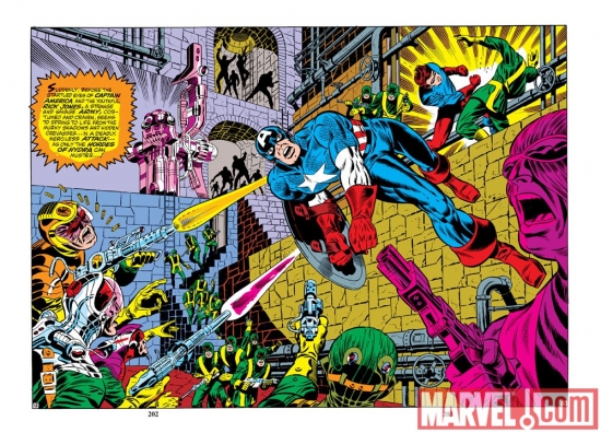 Image Featuring Captain America, Hydra