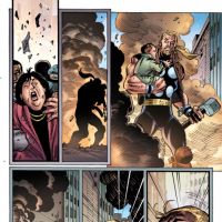 THUNDERSTRIKE #1 (2010) preview art by Ron Frenz 3