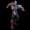 Captain America Wii render from Captain America: Super Soldier by Next Level Games