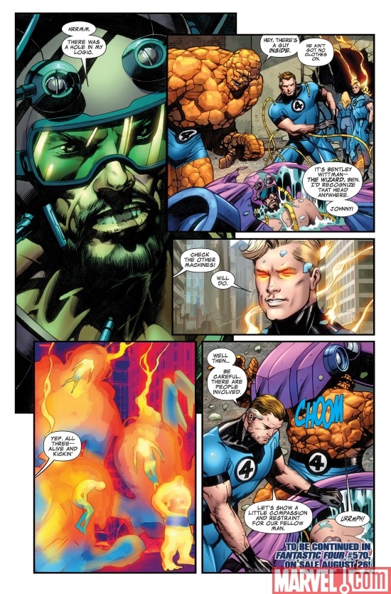 FANTASTIC FOUR #570 Interior Art