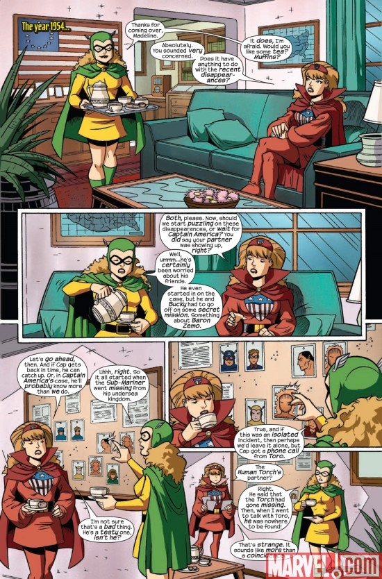 MARVEL ADVENTURES THE AVENGERS #37, Page 1