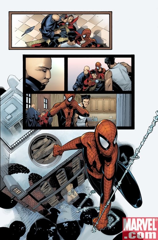 AMAZING SPIDER-MAN preview art