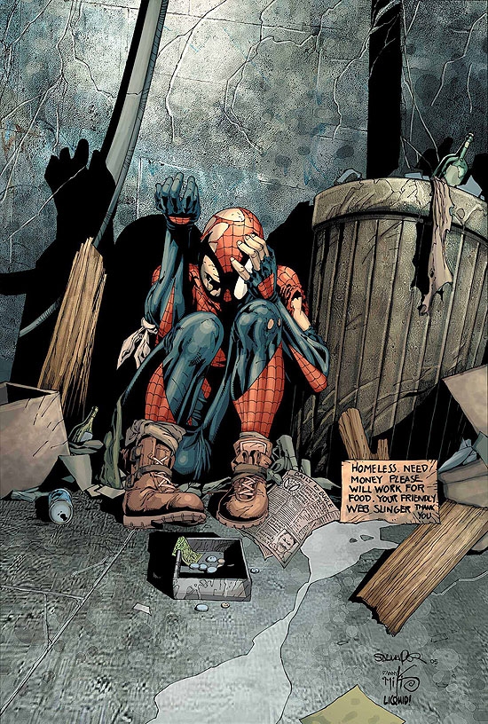 SPIDER-MAN: HOUSE OF M (2007) #5 COVER