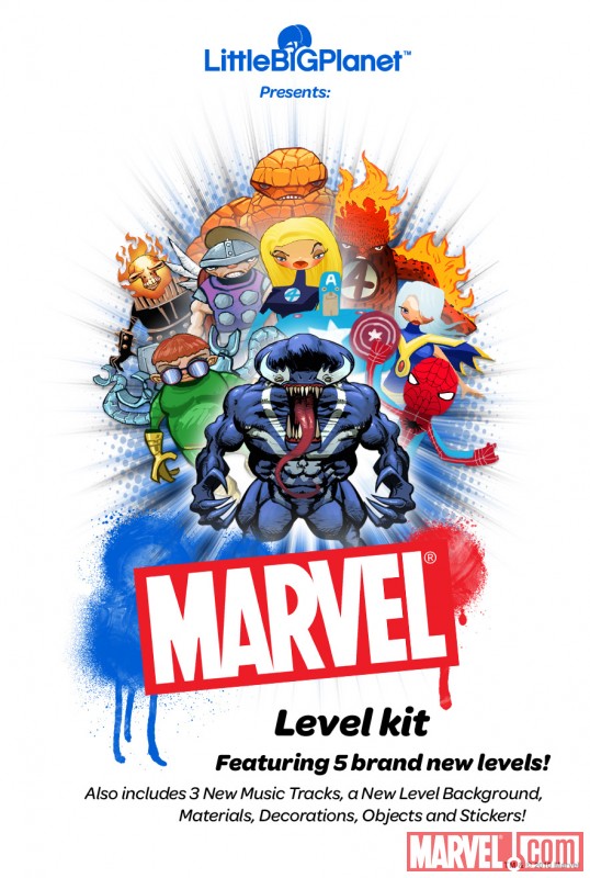 Image Featuring Spider-Man, Storm, Thing, Venom (Mac Gargan), Ghost Rider (Daniel Ketch), Doctor Octopus, Human Torch