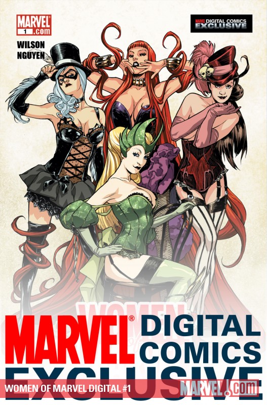 WOMEN OF MARVEL: MEDUSA DIGITAL COMIC (2010) #1
