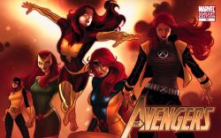 Avengers (2010) #13 variant cover by Paul Renaud