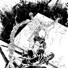 Venom (2011) #31 black and white preview art by Declan Shalvey