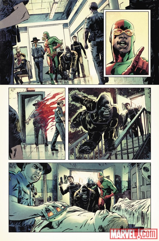 ATLAS #3 preview art by Gabriel Hardman 2