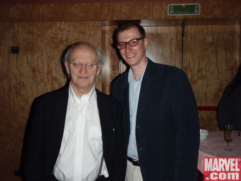 Legendary artist Moebius and Arbona