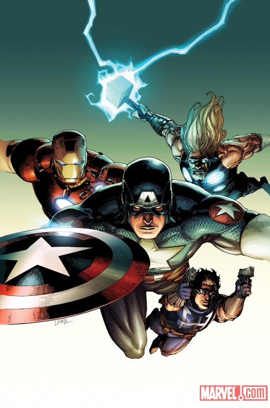 Ultimate Comics Avengers Vs New Ultimates #2 cover by Leinil Yu