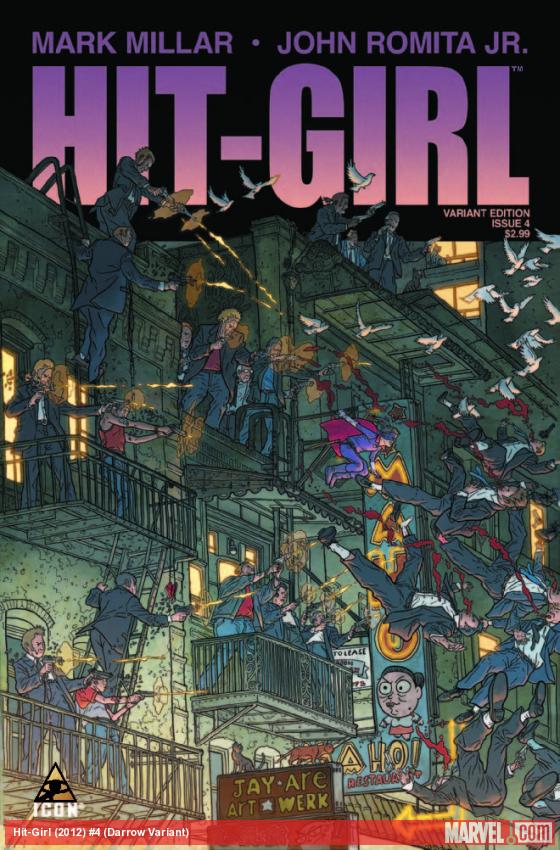 Hit-Girl (2012) #4 (Darrow Variant)