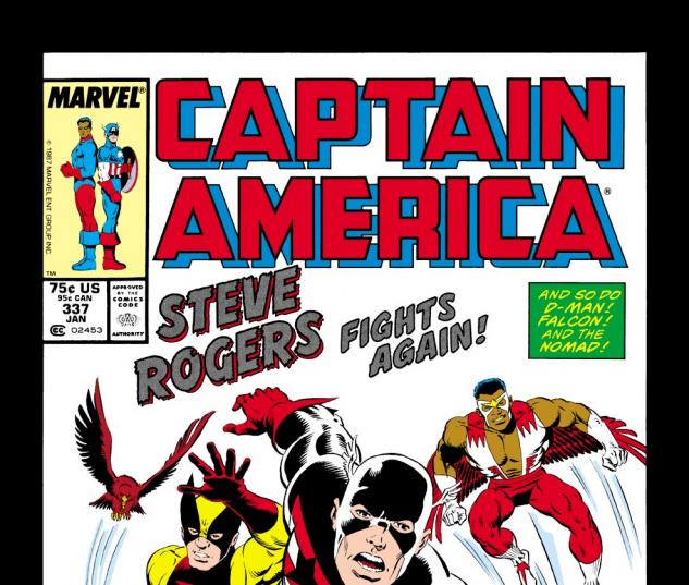Captain America (1968) #337 Cover
