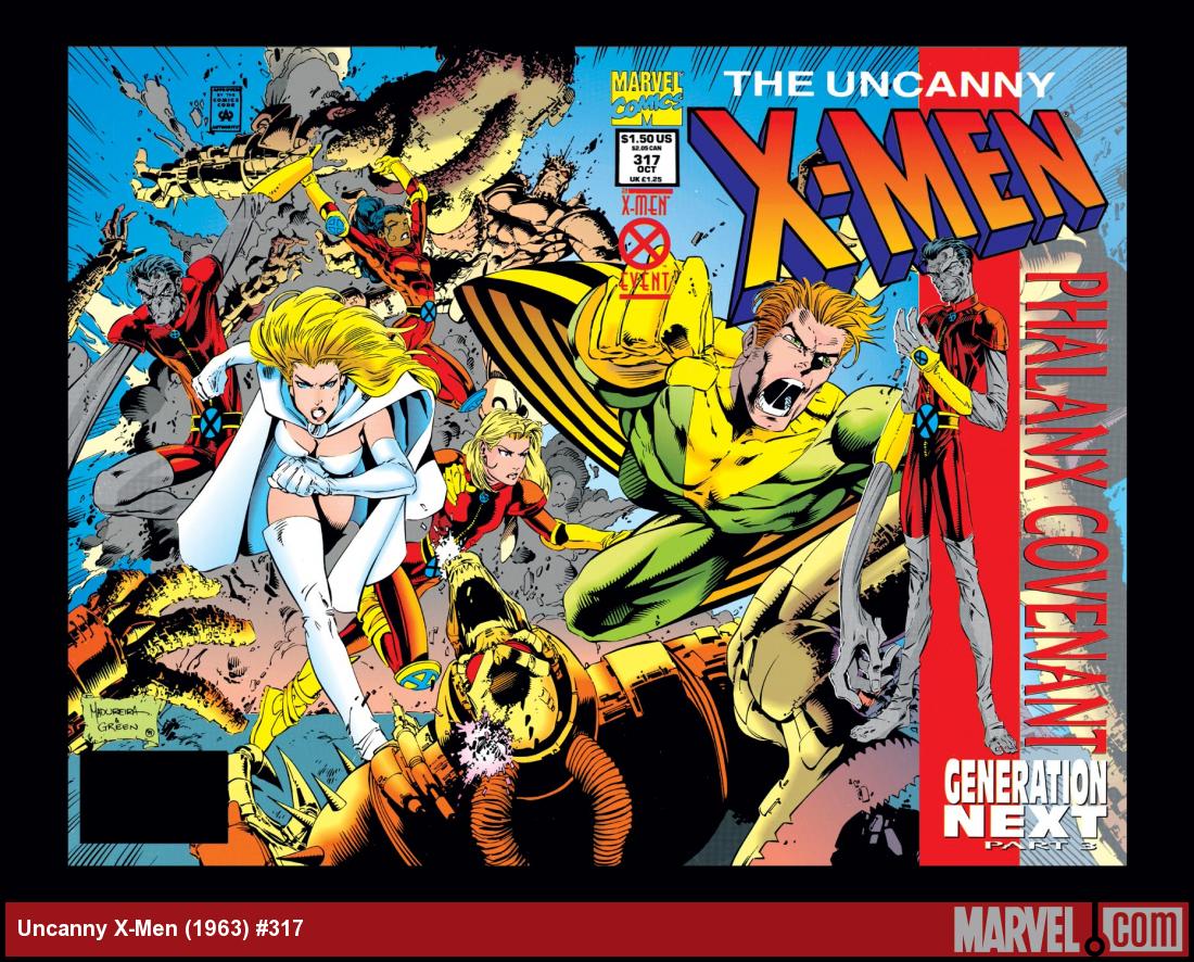 Uncanny X-Men (1963) #317 Cover