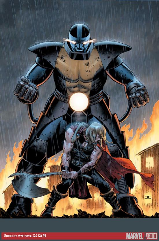 Uncanny Avengers #6 cover by John Cassaday