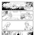 Venom (2011) #31 black and white preview art by Declan Shalvey