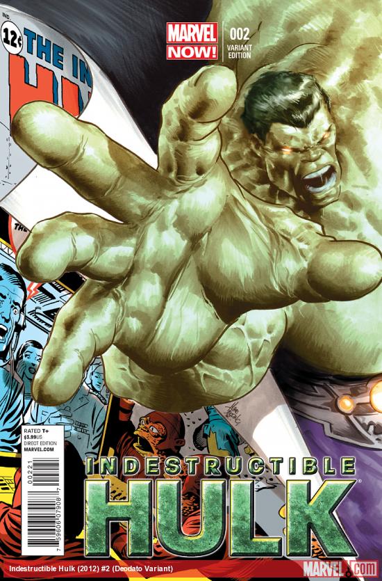 cover from Indestructible Hulk (2012) #2 (DEODATO VARIANT)