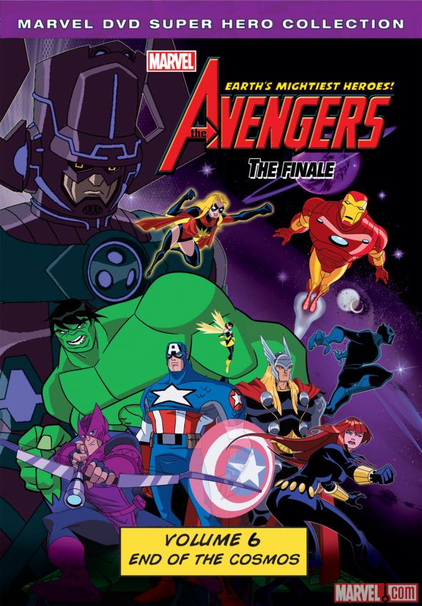 The Avengers: Earth's Mightiest Heroes! Volume 6 DVD box art