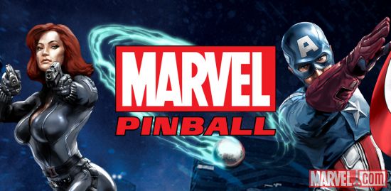 Download the Marvel Pinball App now