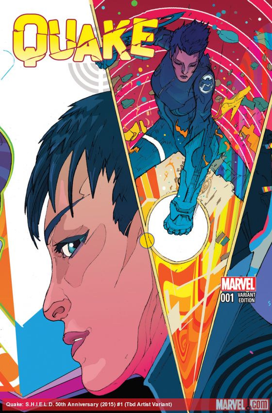 Quake: S.H.I.E.L.D. 50th Anniversary (2015) #1 (Ward Variant)