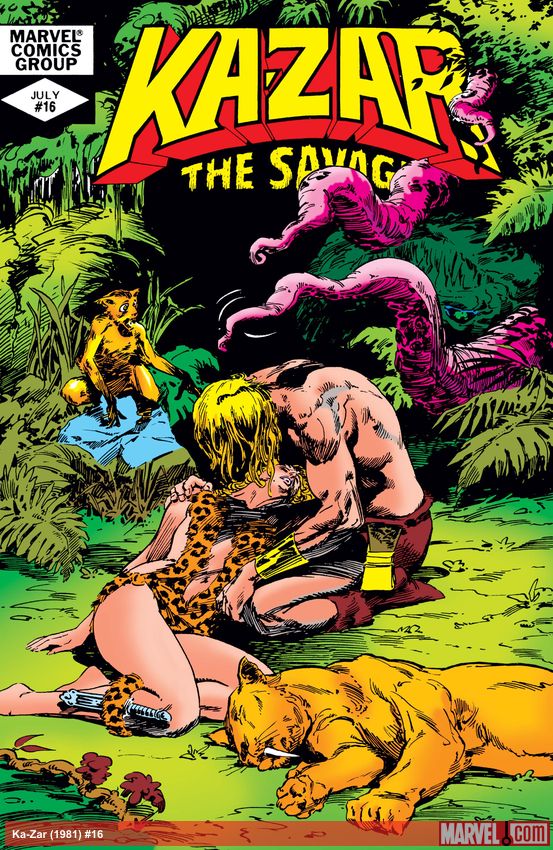Ka-Zar the Savage (1981) #16