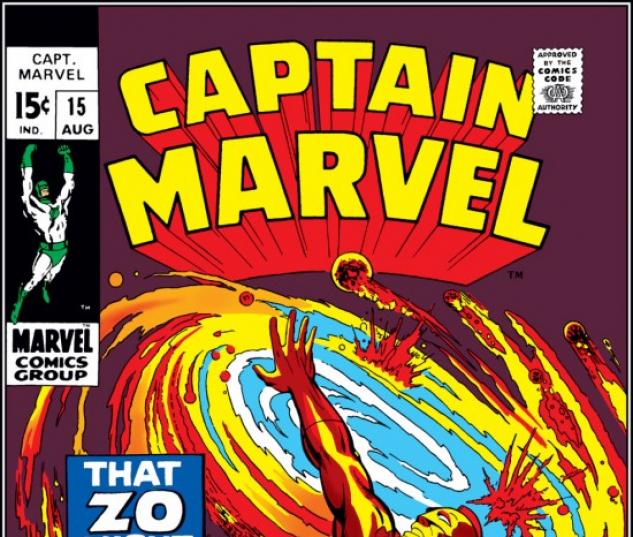 CAPTAIN MARVEL #15 COVER