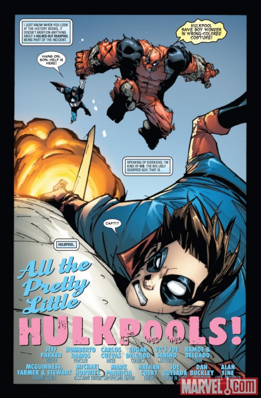 WORLD WAR HULKS: HULKED OUT HEROES #2 art by Humberto Ramos