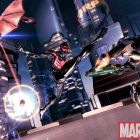 Screenshot of Spider-Man 2099 and Hobgoblin 2099 from Spider-Man: Shattered Dimensions