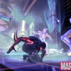 Screenshot of Spider-Man 2099 from Spider-Man: Shattered Dimensions